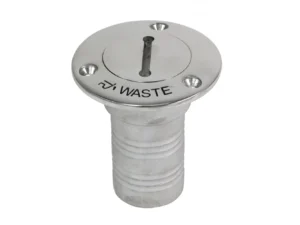 Whitecap Tapered Hose Deck Fill - 1-1/2" - Waste