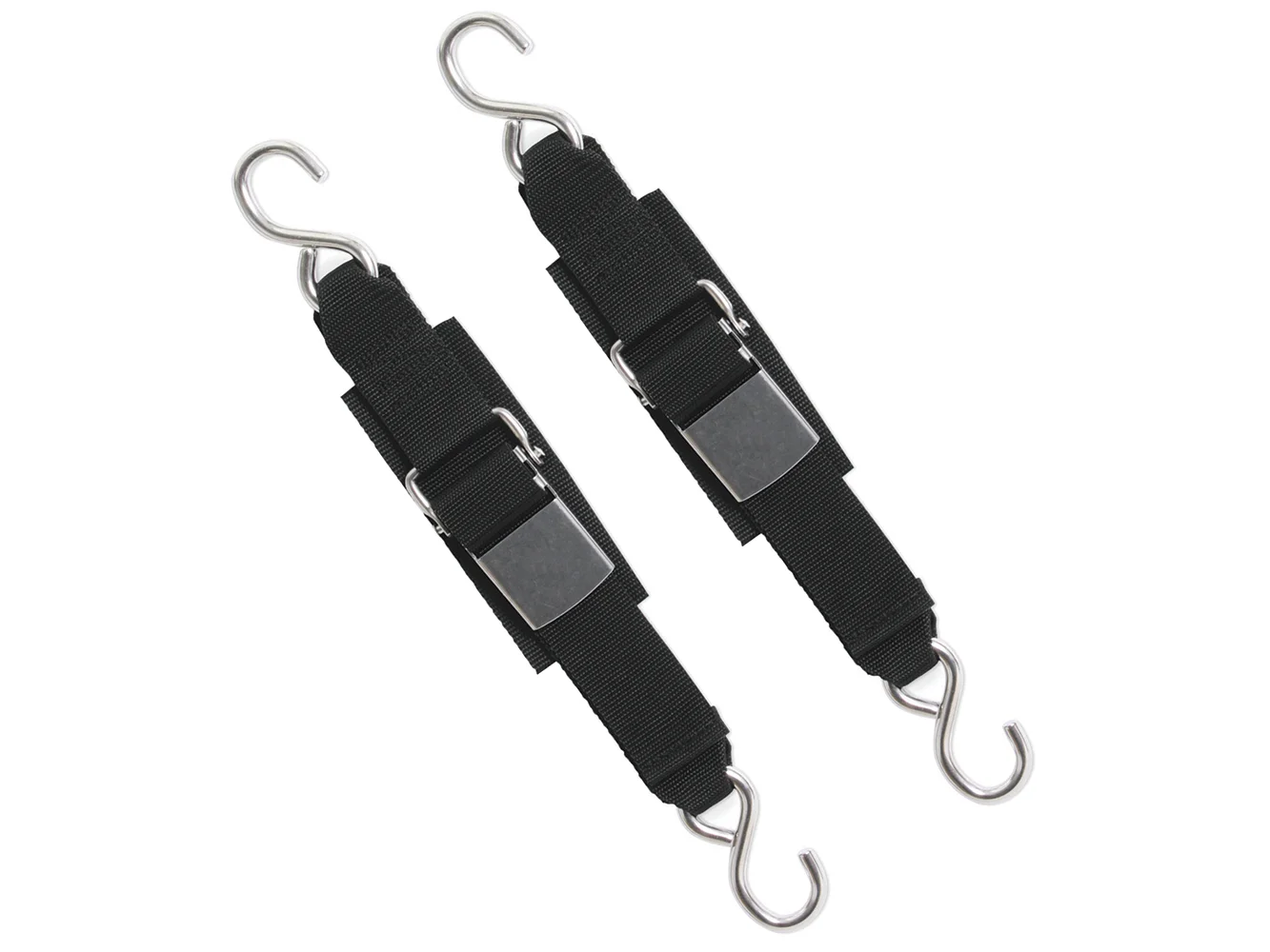 BoatBuckle Stainless Steel Kwik-Lok Transom Tie-Downs