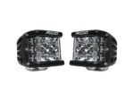 RIGID Industries D-SS Series PRO Flood LED Surface Mount - Pair - Black