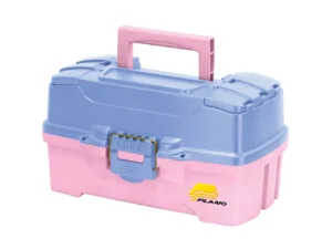 Plano Two-Tray Tackle Box w/Duel Top Access - Periwinkle/Pink