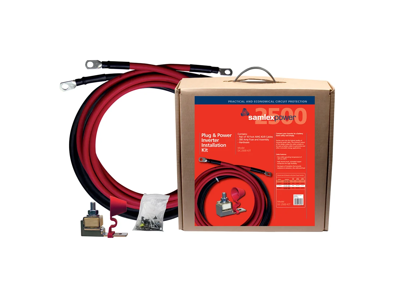 Samlex 300A Inverter Installation Kit f/2500W Inverter
