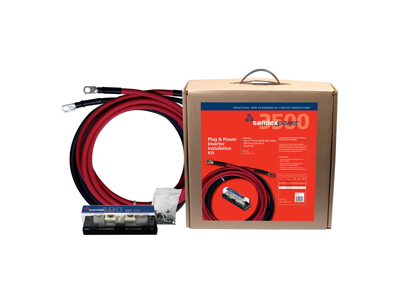 Samlex 400A Inverter Installation Kit f/3500W Inverter