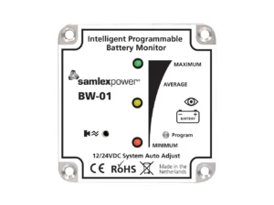 Samlex Battery Monitor - 12V or 24V - Programmable