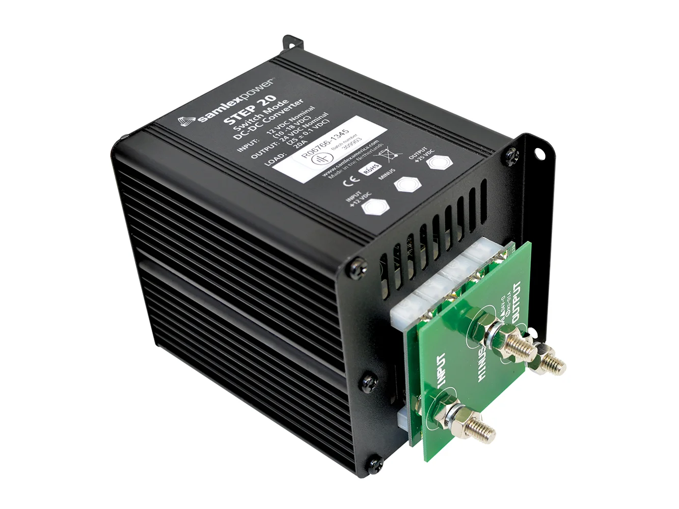 Samlex Step-Up DC-DC Converter - 20A - 9-18V Input - 24V Output