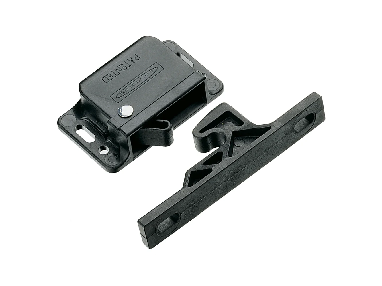 Southco Grabber Catch Latch - Side Mount - Black - Pull-Up Force 13N (3lbf)