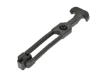 Southco T-Handle Latch w/Keeper - Pull Draw Front Mount Black Flexible Rubber