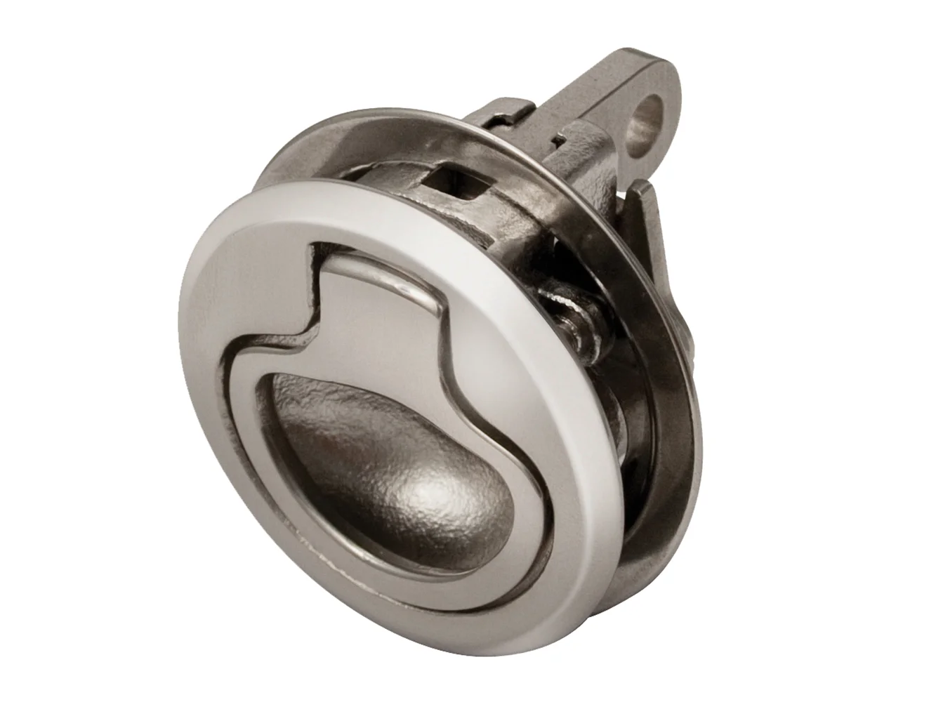Southco Small Flush Pull Latch - Stainless Steel - Non-Locking - Low Profile