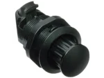 Southco Pop-Out Knob Latch w/Fixed Grip Threaded Body - Black Plastic