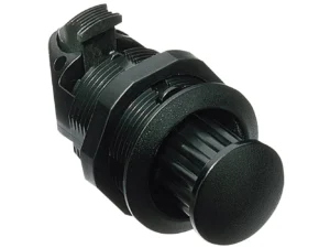 Southco Pop-Out Knob Latch w/Fixed Grip Threaded Body - Black Plastic
