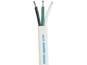 Ancor White Triplex Cable - 14/3 AWG - 500'