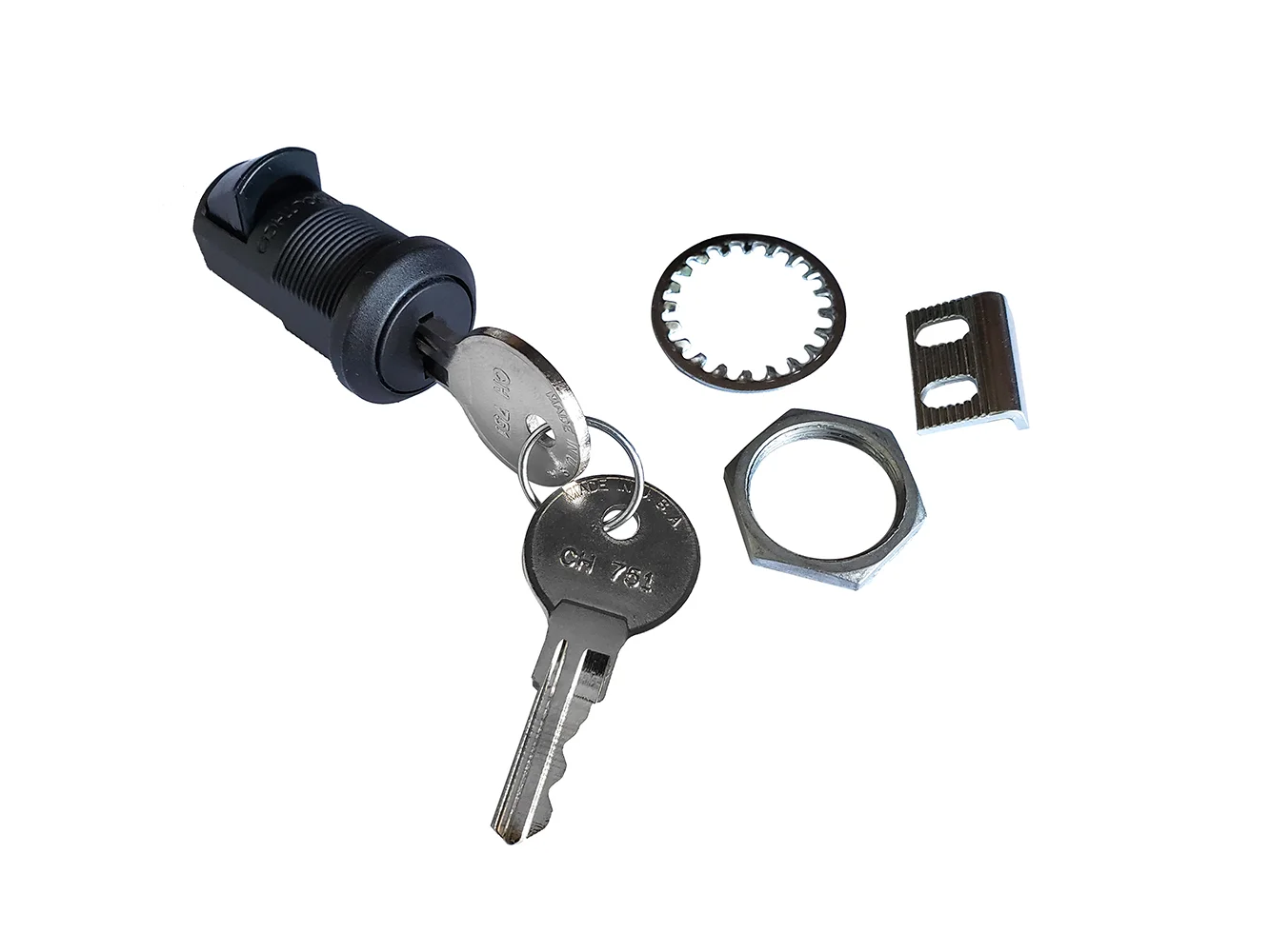 Southco Small Push-to-Close Latch - Locking