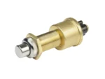 BEP 2-Position SPST Heavy-Duty Push Button Switch - OFF/(ON) - 35 Amp