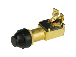 BEP 2-Position SPST Push Button Switch - OFF/(ON)