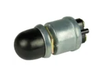 BEP 2-Position SPST Heavy-Duty Push Button Switch w/Cover - OFF/(ON) - 35 Amp