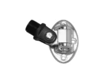 Rupp Four-Way Oval Antenna Base Assembly