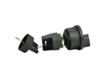 BEP 3-Position Sealed Nylon Ignition Switch - OFF/Ignition & Accessory/Ignition & Start