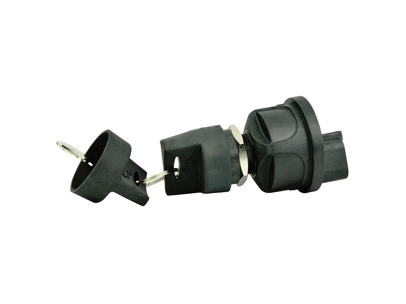 BEP 3-Position Sealed Nylon Ignition Switch - OFF/Ignition & Accessory/Ignition & Start