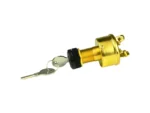 BEP 4-Position Brass Ignition Switch - Accessory/OFF/Ignition & Accessory/Start