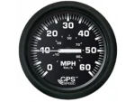 Faria Euro Black 4" Speedometer 60MPH (GPS)