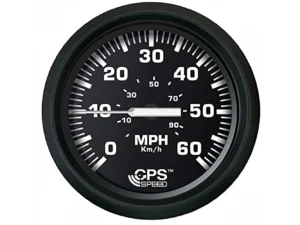 Faria Euro Black 4" Speedometer 60MPH (GPS)