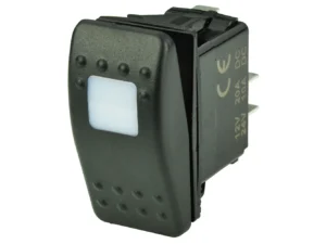 BEP SPST Contura Switch - 1-Amber LED - OFF/ON
