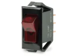 BEP Illuminated SPST Rocker Switch - Red LED - 12V - OFF/ON