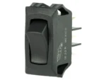 BEP Curved SPDT Mini Rocker Switch - 12V - ON/ON