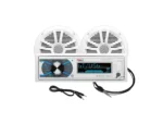 Boss Audio MCK632WB.6 Marine Stereo & 6.5" Speaker Kit - White