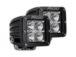 RIGID Industries D-Series PRO Hybrid-Flood LED - Pair - Black