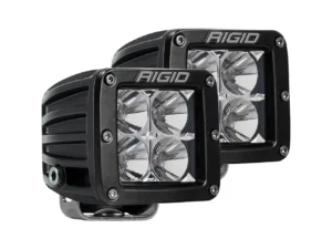 RIGID Industries D-Series PRO Hybrid-Flood LED - Pair - Black