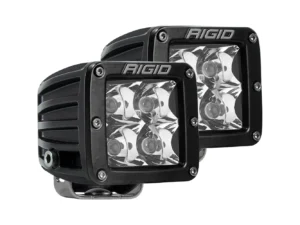 RIGID Industries D-Series PRO Hybrid-Spot LED - Pair - Black