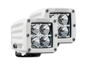 RIGID Industries D-Series PRO Hybrid-Flood LED - Pair - White