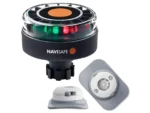 Navisafe Navilight Tricolor 2NM w/Navibolt Base & RIB Mount - White