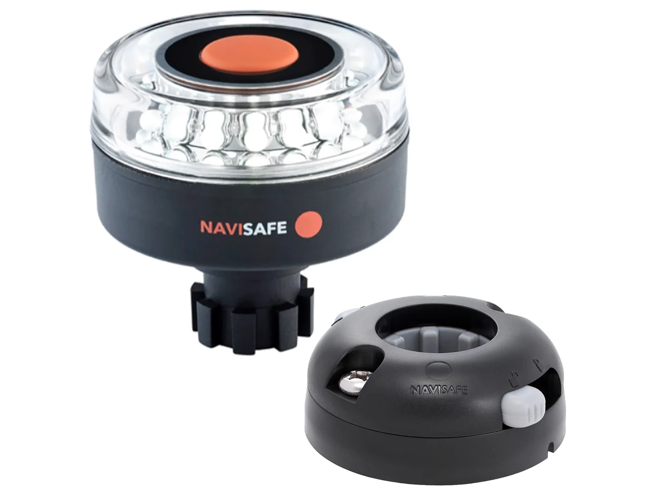 Navisafe Navilight 360° 2NM w/Navibolt Base & Horizontal Mount - Black
