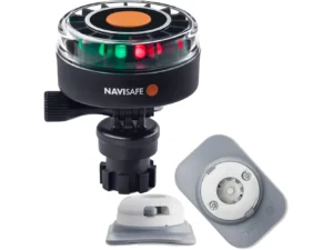 Navisafe Navilight 2NM Tricolor w/Navimount Base & RIB Mount - White