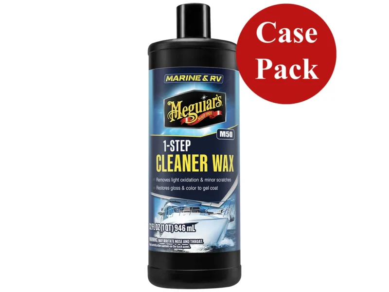 Meguiar's Boat/RV Cleaner Wax - 32 oz - *Case of 6*