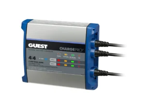 Guest On-Board Battery Charger 8A / 12V - 2 Bank - 120V Input