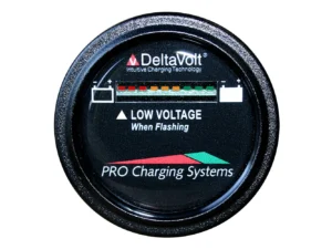 Dual Pro Battery Fuel Gauge - DeltaView® Link Compatible - 72V System (6-12V Batteries, 12-6V Batteries, 9-8V Batteries)