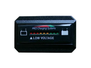 Dual Pro Battery Fuel Gauge - DeltaView® Link Compatible - Rectangle - 72V System (6-12V Batteries, 12-6V Batteries, 9-8V Batteries)