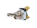BEP SPST Chrome Plated Toggle Switch - 11/16" Handle - OFF/ON
