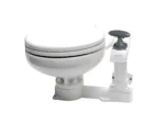 Johnson Pump AquaT Manual Marine Toilet - Super Compact