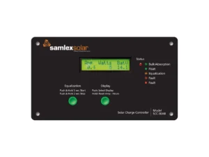 Samlex Flush Mount Solar Charge Controller w/LCD Display - 30A