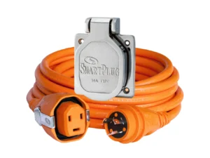 SmartPlug 30 AMP Dual Configuration Cordset & Stainless Steel Inlet Combo - 50'