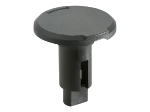 Attwood LightArmor Plug-In Base - 2 Pin - Black - Round