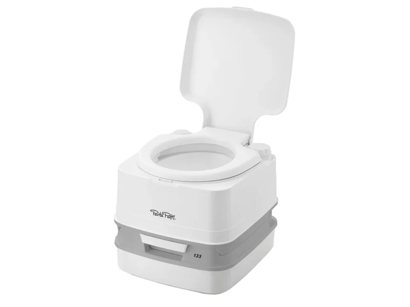 Thetford Porta Potti 135 Marine Toilet w/Hold Down Kit