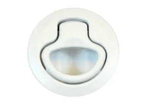Southco Push to Close - Medium - White