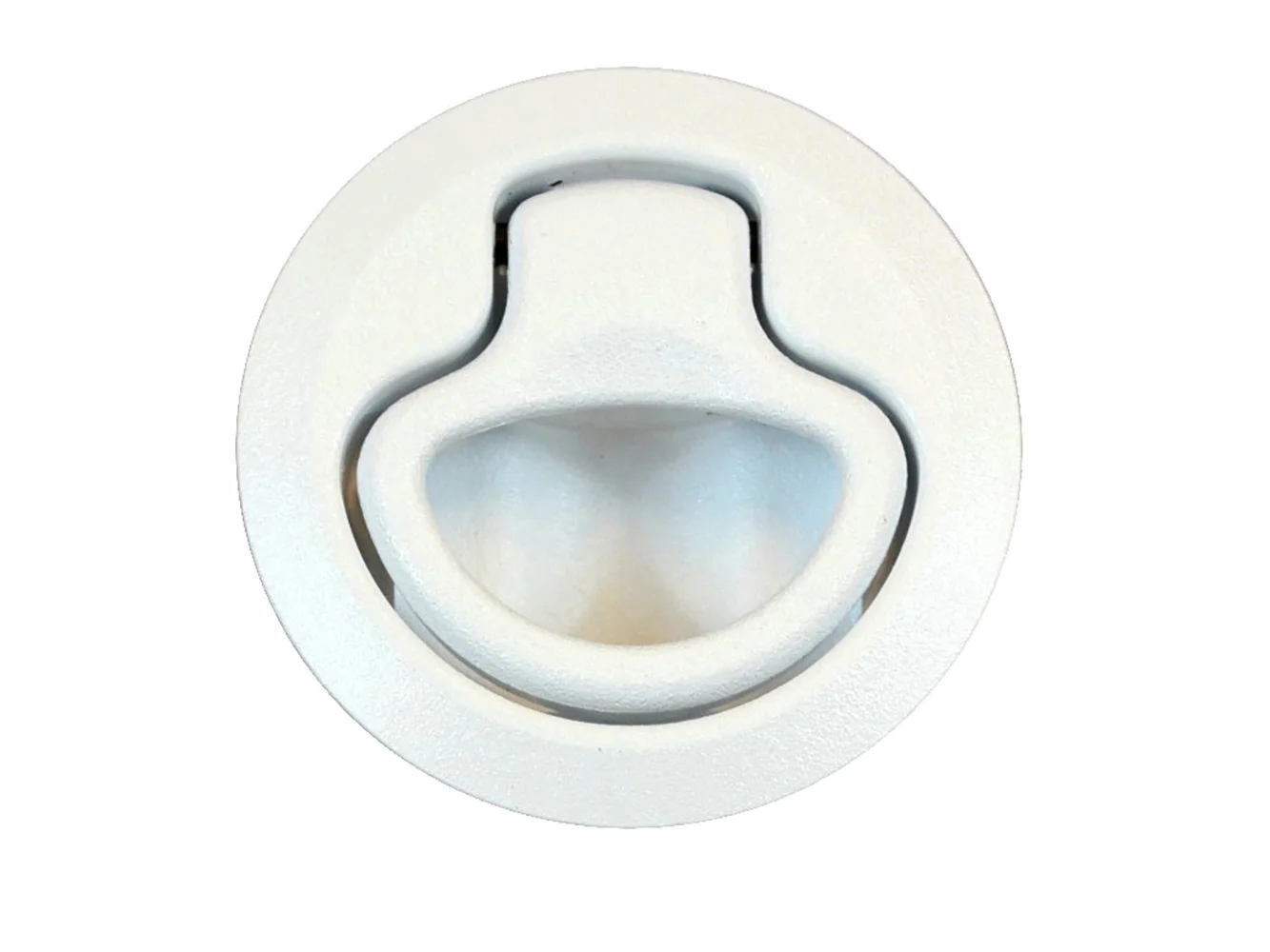 Southco Push to Close - Medium - White
