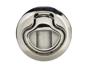 Southco Flush Pull Latch Pull to Open - Non-Locking - Polished Stainless Steel