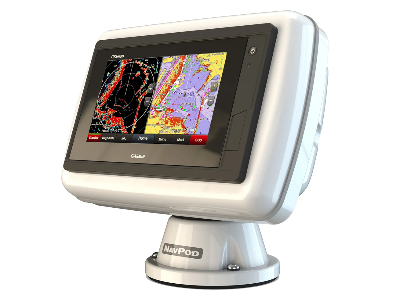 NavPod PowerPod Pre-Cut f/Garmin 742xs, 742, 722xs & 722