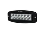 HEISE 6 LED Single Row Driving Light - Flush Mount
